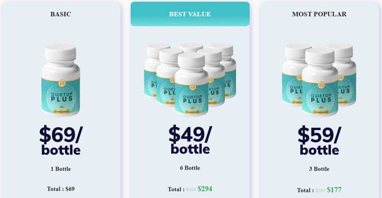 Quietum Plus Price