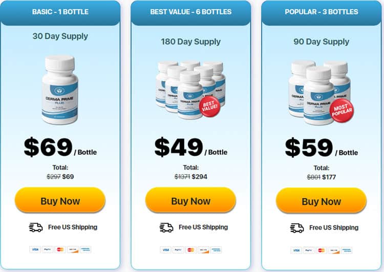 Derma Prime Plus Price