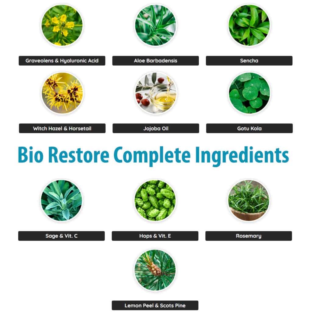 BioRestore Complete Ingredients HealthFit247
